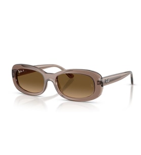 Ray-Ban RB2221 6827M2 53 Polarize Kadın Güneş Gözlüğü (Bej)