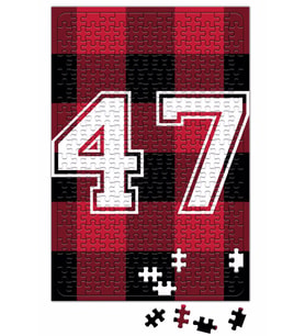 Camiseta 47 Puzzle 240 Parça Yapboz
