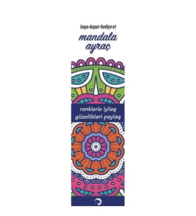 Mandala Ayraç Lacivert
