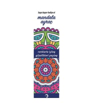 Mandala Ayraç Lacivert