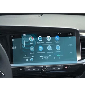 Opel Grandland GS Ekran Koruyucu Şeffaf Multimedya 10 İnç  (Şeffaf Hologram)
