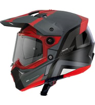 Axxis Wolf Ds Hydra Mat Red Motosiklet Enduro Off-Road Turing Kask