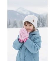 Gorson Beden Kız Çocuk Eldiven 7-12 Yaş (Pembe)