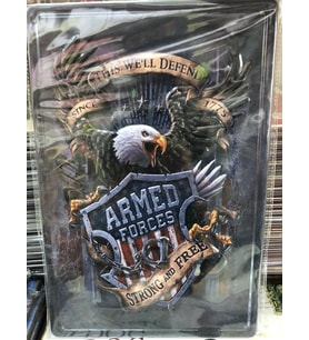cosy home gift Retro Eskitme Armed Forces Kartal Metal Kabartılmış Ev Ofis Dekor Masa Süsü