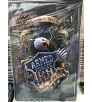 cosy home gift Retro Eskitme Armed Forces Kartal Metal Kabartılmış Ev Ofis Dekor Masa Süsü