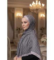 Circle MK Desen Pamuklu Şal