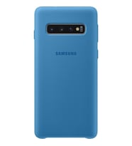 Galaxy S10 ile Uyumlu Kılıf Silicone Cover Mavi EF-PG973TLEGWW