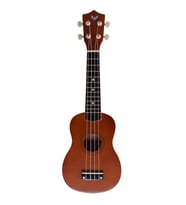 Angel AUK21-BR Kahverengi Soprano Ukulele  Ihlamur Gövde Yumuşak Teller