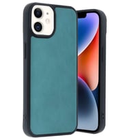 iPhone 11 Kılıf Aras Deri Kapak - Açık Yeşil