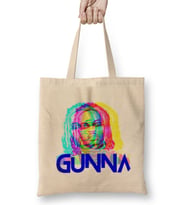 Gunna Logo Bez Çanta Uzun Saplı