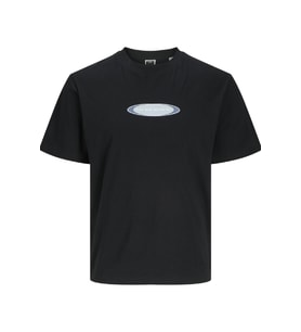 JCOPACER BRANDING PRINT TEE SS CREW NECK (Siyah)