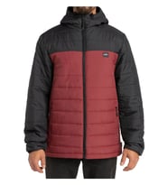 Billabong Surf Check Puffer Erkek Mont F1JK36 (Kırmızı)