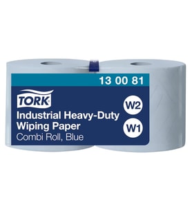 Tork Endüstriyel Ağır Kirler Yüzey Silme Kağıdı Plus W2 3 Katlı Mavi 119 m (130081)