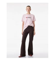 Koton Çiçek Baskılı Pembe Kadın T-Shirt 6SAK50042EK