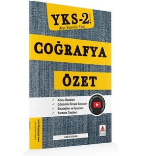 Kültür Yks 2. Oturum Coğrafya Özet
