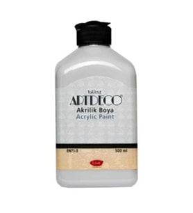 Artdeco Akrilik Boya 500Ml Gri (Çok Renkli)