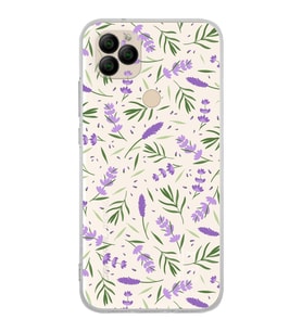 PrintiFy General Mobile GM 22 ile Uyumlu 1mm Slim Fit Water Color 3 Baskılı Şeffaf  Kılıf