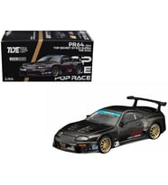 Pop Race Toyota Supra Top Secret GT300 TDE 2026 Karbon Görünümlü Diecast PR640514 1/64 Model Araba