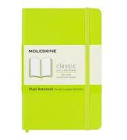 Moleskine Yumuşak Kapak Defter Limon Yeşili (Çizgisiz - 9x14) - 0987