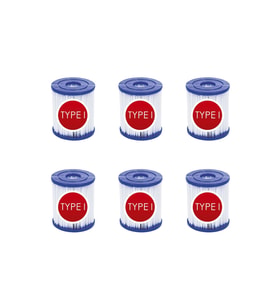 Bestway İntex Havuzlarla Uyumlu 58093 Filitre 6'lı Set BW704