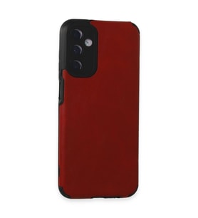 Samsung Galaxy M14 5g Kılıf Loop Deri Silikon - Kırmızı