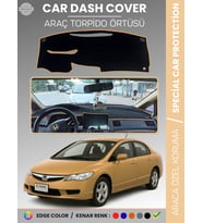 HONDA CIVIC FD6 (2005-2011) Torpido Örtüsü Torpido Koruma Tam Uyum Çatlamayı Önler Kolay Montaj