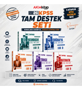 Benim Hocam 2026 KPSS Video Ders Notları Seti 5 Kitap