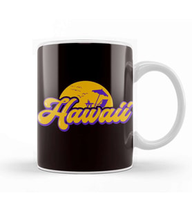 Hawaii Vacation Beach Ocean Island Aloha Hawaiian Summer Kupa Bardak Porselen