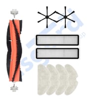 Dreame D10S, D10S PRO, D9 MAX GEN2 Uyumlu 1 Ana Fırça 2 Yan Fırça 2 Filtre 4 Mop PKT-iasgf0000248
