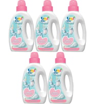 Uni Baby Çamaşır Yumuşatıcı 1500Ml Hassas Ciltler İçin/Hipoalerjenik (Pembe) (5 Li Set)