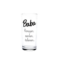 Tekli Rakı Bardağı Kişiselleştirilebilir Baba hediye babalar günü