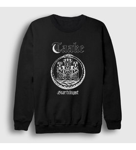 Presmono Unisex Siyah Svartekunst Taake Sweatshirt 448497tt