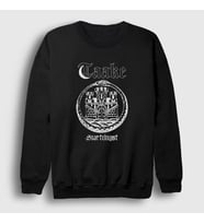 Presmono Unisex Siyah Svartekunst Taake Sweatshirt 448497tt