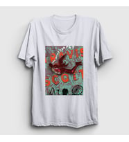 Presmono Unisex Beyaz Fly Astroworld Travis Scott T-Shirt 42437tt