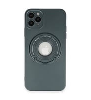 12 Pro Kılıf Lukka Magneticsafe Kapak - Koyu Yeşil