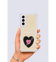 Samsung Galaxy S22 Kartlıklı Vinly Desenli Kılıf - ETC8843-4919