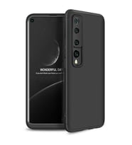 Xiaomi Mi 10 Kılıf Zore 360 Tam Koruma Kamera Korumalı Ays (Siyah)