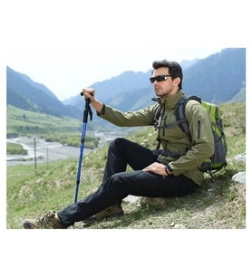 Işıklı &amp; Pusulalı Katlanabilir Baston