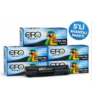 HP LaserJet Pro P1606dn Muadil Toner - 5'li Avantaj Paket