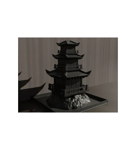 Japon Tapınağı Tasarımlı Tütsülük