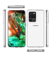 Galaxy S20 Ultra Kılıf Zore Coss Şeffaf Sert Silikon Kılıf (Renksiz)