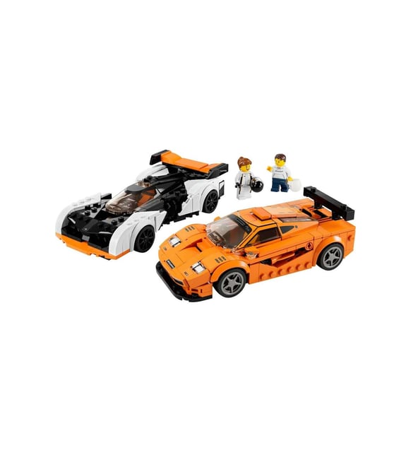 LEGO-76918 Speed Champions McLaren Solus GT ve McLaren F1 LM