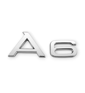Audi A6 2015-2018 Arka Bagaj Kapağı A6 Yazısı 4F0853741
