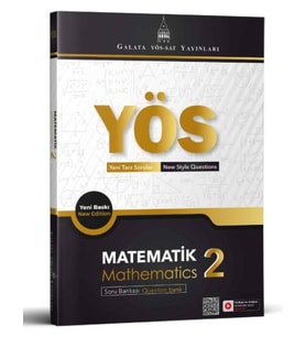 Galata YÖS-SAT Matematik 2 Soru Bankası
