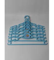Çocuk Elbise Askısı  6'lı  Mavi Bebek Kıyafet  Askısı 30*15 cm