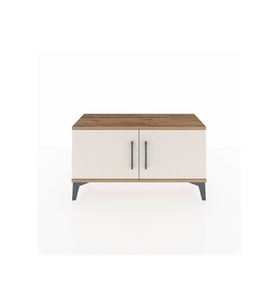 Arges Şifonyer Tek Raflı 2 Kapaklı 88x30x48 Çam-Aytaşı