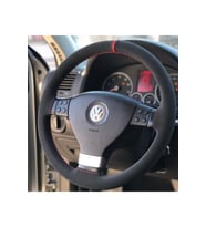 Volkswagen Passat Noktalı Damarlı Deri Direksiyon Kılıfı