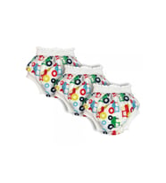 3'lü Desenli Lüks Alıştırma Külodu No.2 15-20 kg - Cars