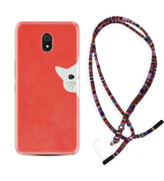 Xiaomi Redmi 8A 8 Pro 9C 9T 10C 11T Pro Kılıf Boyun Asklı Rasta Silikon Kedoş 1735