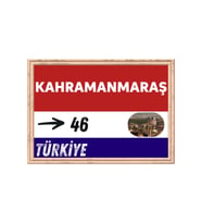 Kahramanmaraş Tablo - Retro Tablo
